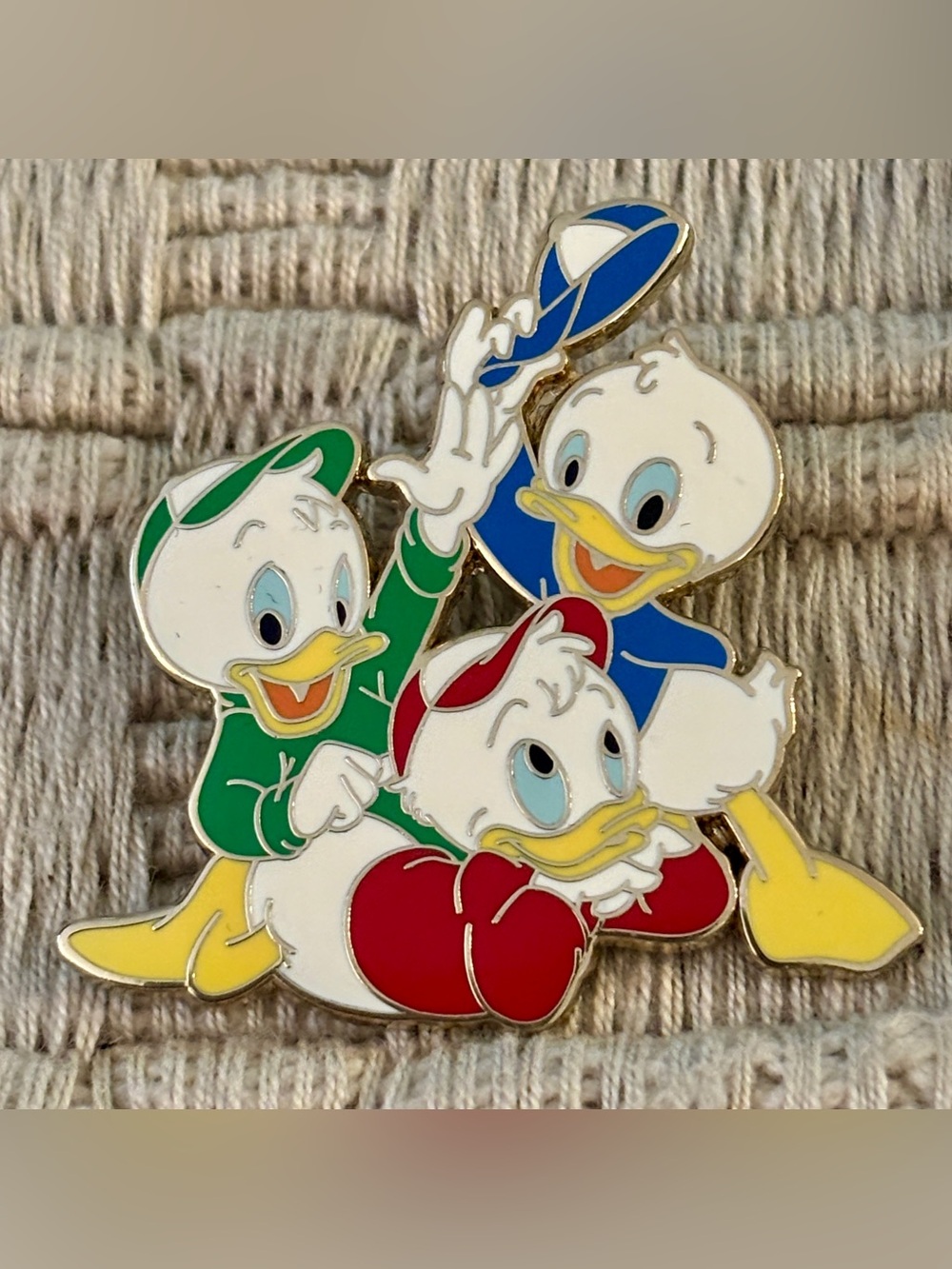 DISNEY 2010 *Rare* Tokyo Character Series Huey, Dewey & Louie Pin